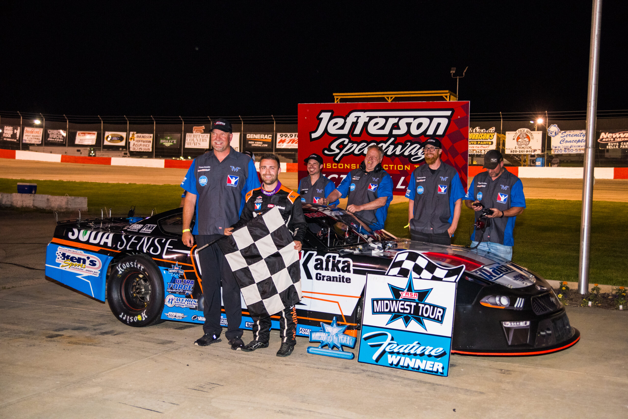Ty Majeski Victorious In The ASA Salute The Troops 100