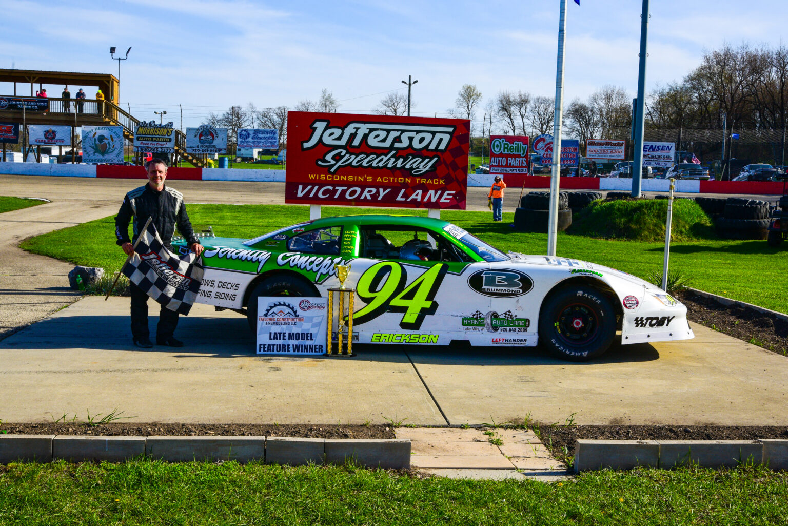 Racing Recap - Erickson Victorious at Jefferson Speedway's Season ...