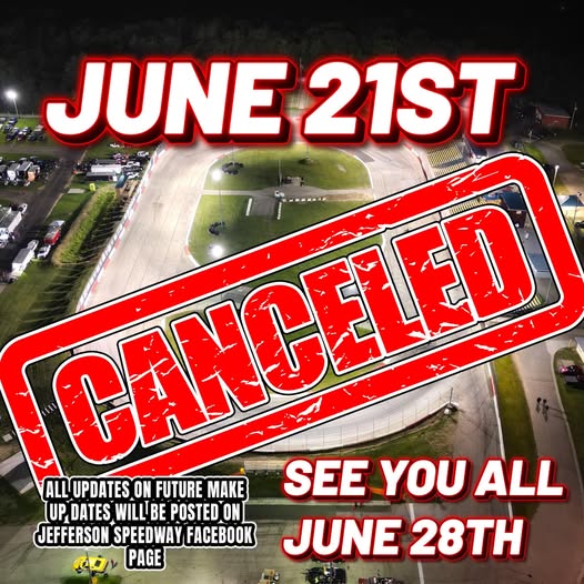 Update Event Canceled- 4 Banger Summer Shootout Presented By Lons Jons At Jefferson Speedway On June 21st