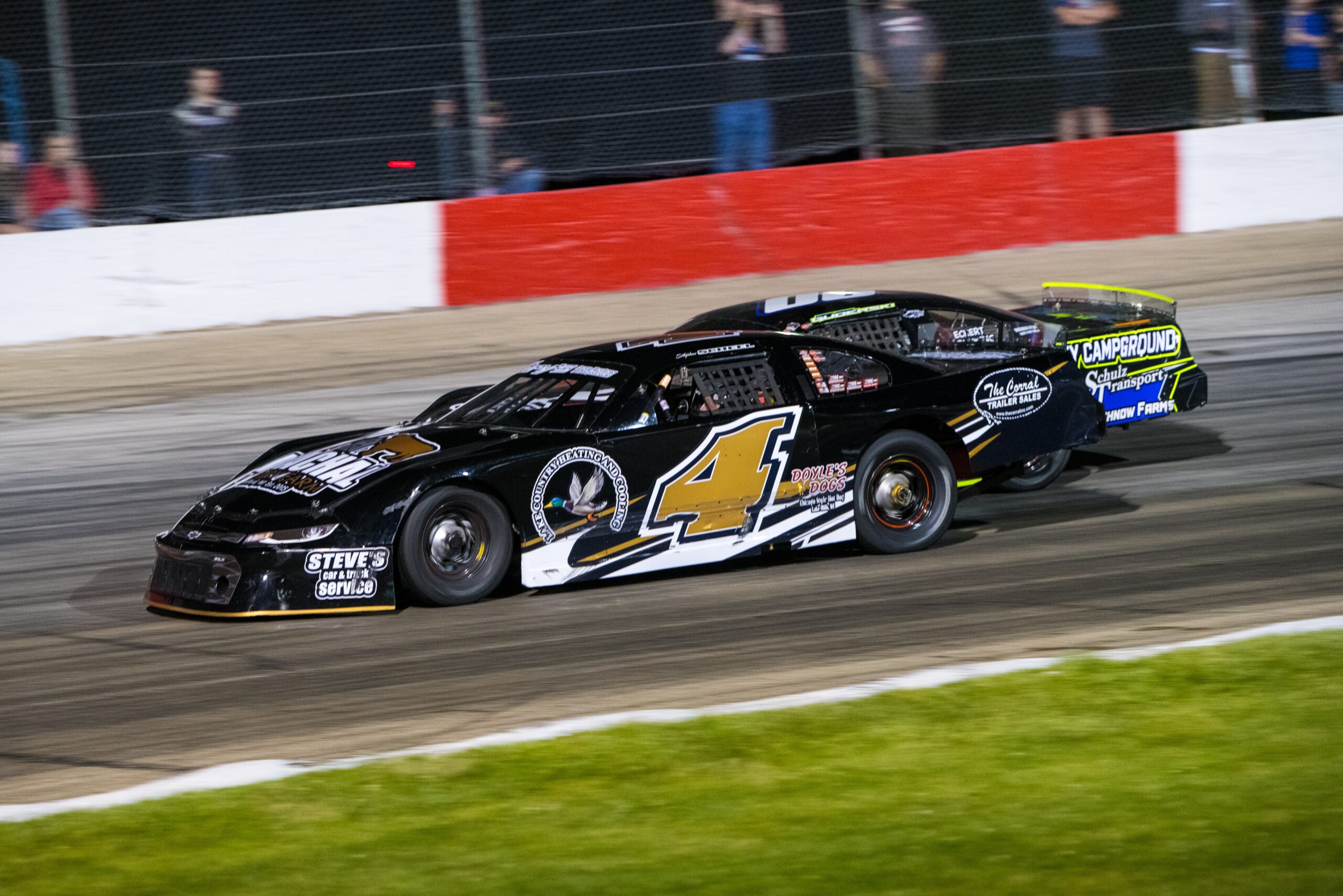 Stephen Sheel Wins The 50 Lapper During Wisconsin Air National Guard Night