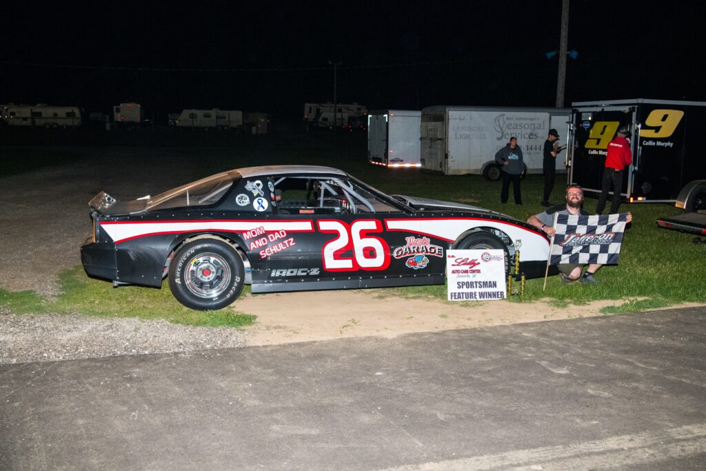 victory lane shot Lambert 5-14-2025