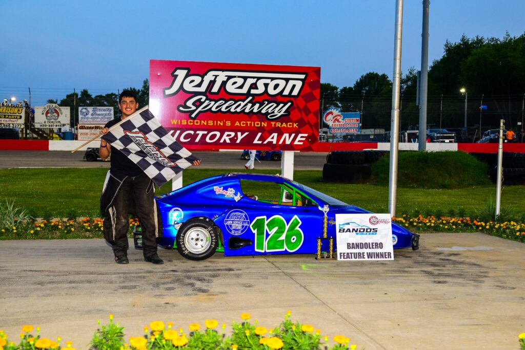 victory lane shot bando kubics 5-14-2025