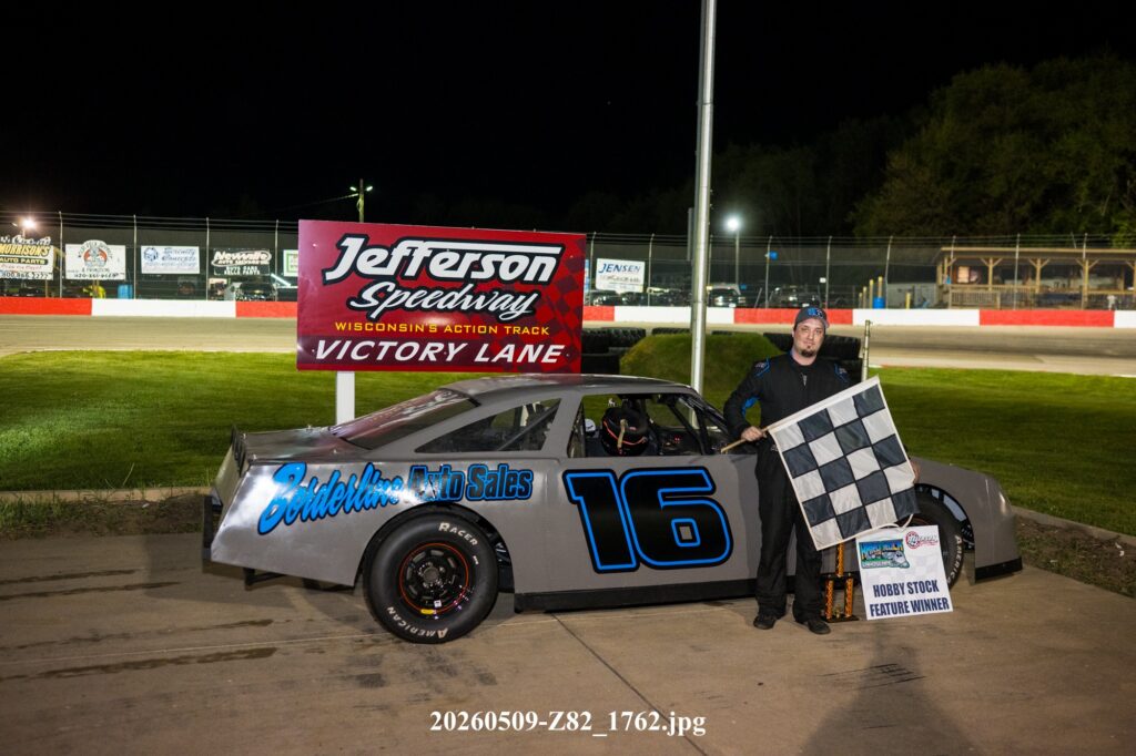 2026 Hobby stock shane strothman victory lane