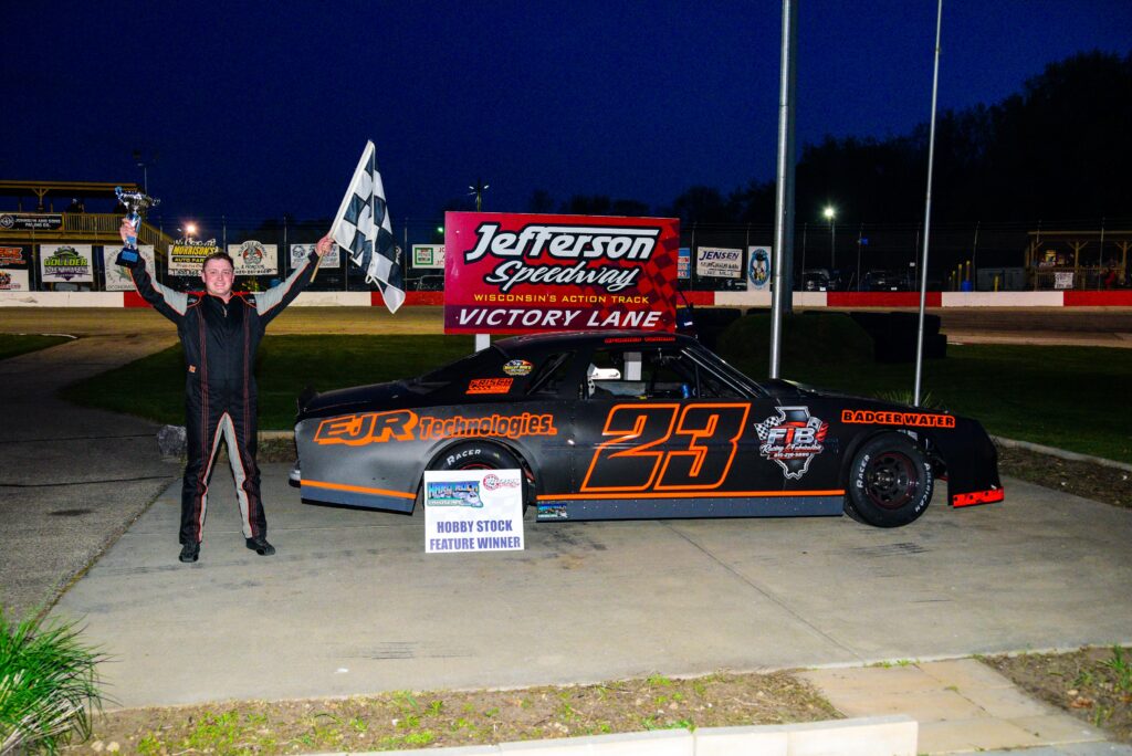 2026 hobby stock braeden yelland victory lane shot