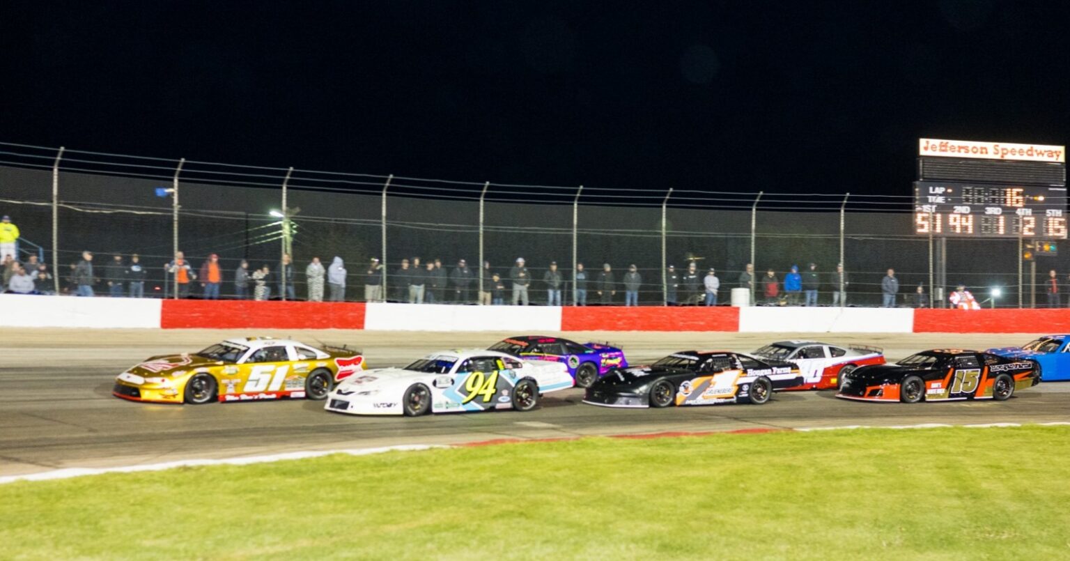 2026 late model action shot kleven, erickson (1)