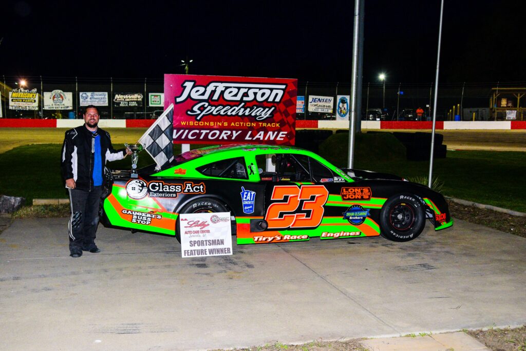 2026 sportsman nick bruley victory lane shot