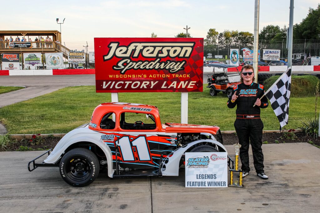 2026 victory lane shot legend cael slater