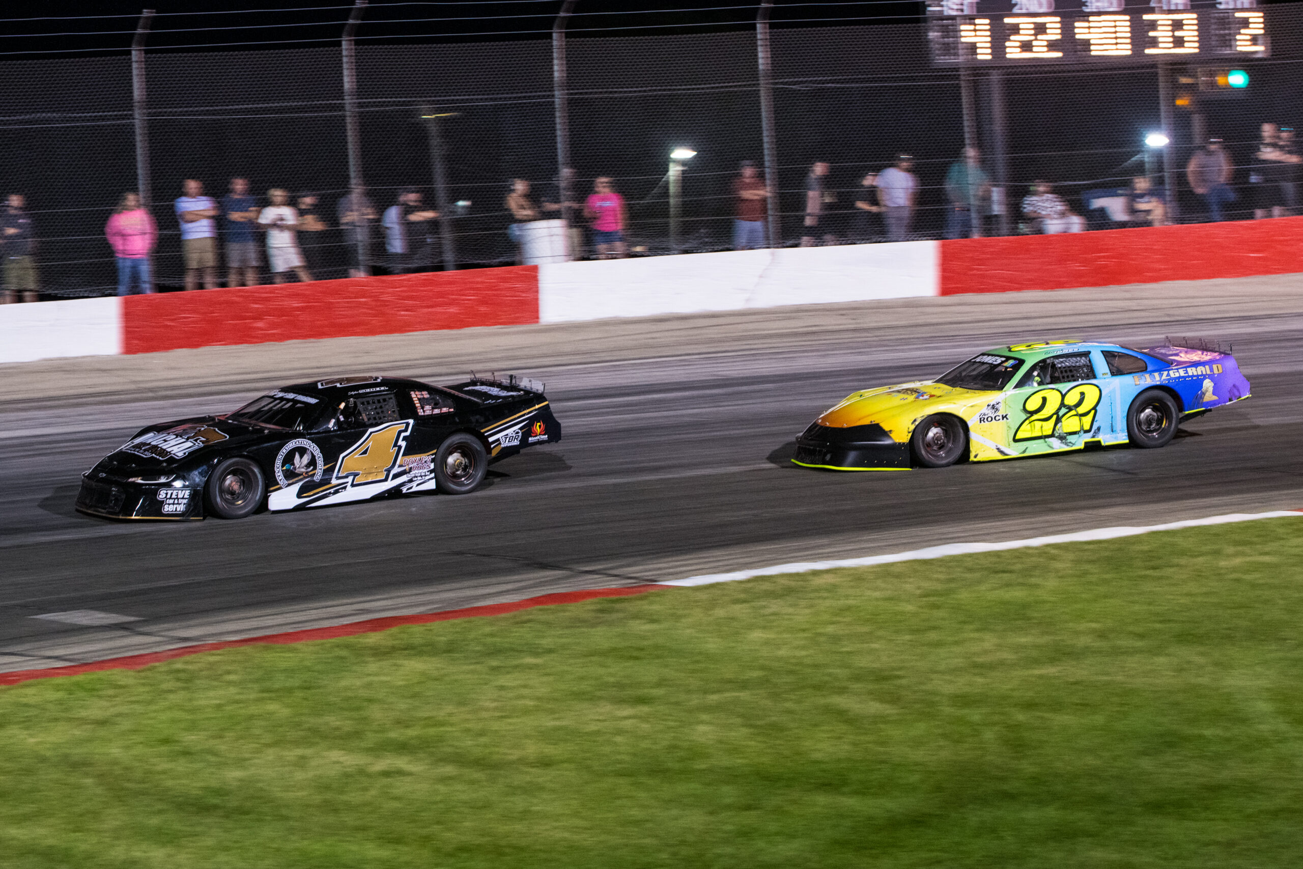 Racing Recap – Shaggy Scheel Triumphs On Bruley’s Custom Concrete Night In The 50 Lap Late Model Feature Event On August 8th
